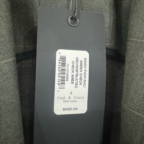 Rag & Bone Ames Blazer size 2 NWT - Picture 7 of 7